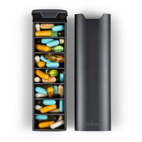 stainless steel pill organizer